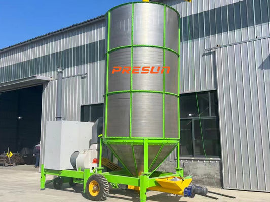 Goede prijs Volledig automatische tarwe-maïs-paddy droger 10 MT mobiele droger leverancier online