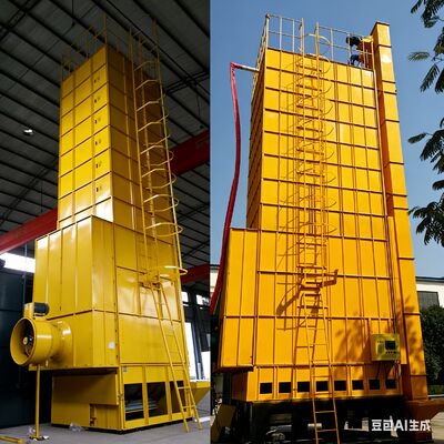 Goede prijs Palm kernel droger machine noten zaden droger toren 15 ton automatische droger te koop online