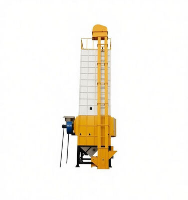 9.95kw Kracht 20 ton Laadcapaciteit Laag temperatuur Circulerende paddy droger machine Graan droger