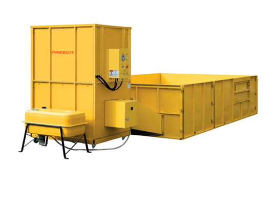 Presun Bed Dryer 4mt Indirecte Verwarming Graan Dryer Machine In Tanzania