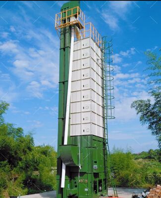 Maïsdroger met een capaciteit van 12 ton, met een lage temperatuurdroging en aanpassingsvermogen voor verschillende brandstoffen