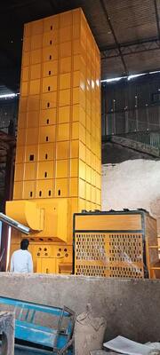 Doorgevend Ononderbroken het Graan Drogere Machine van de Maïs Drogende Machine 30 Ton