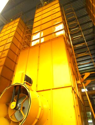 19.4KW graan Drogend Materiaal, Mechanische het Graandroger van 8 Korrelkanalen