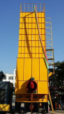 Goede prijs Het gemakkelijke In werking gestelde Type van de Capaciteits Gele en Blauwe Kleur van de Maïs Drogende Machine 15T online
