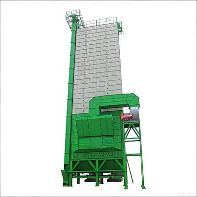 kwaliteit Paddy Dryer Machine Batch Circulation Grain Dryer met behulp van schone hete lucht en indirecte verwarming voor het drogen van rijst, tarwe, maïs en soja fabriek