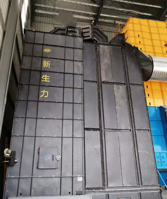 Goede prijs Grote van de de Schilbrander van de Capaciteitsrijst van de de Padieschil de Oven Automatische Lopende Zwarte Kleur online