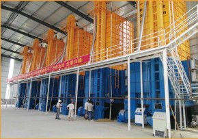 Partijtype 210 Ton van Verticaal Paddy Dryer Machine Manual Control