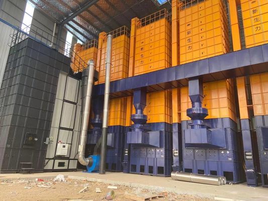 120 TPD Partijtype de Molen van Korrelpaddy dryer machine for rice