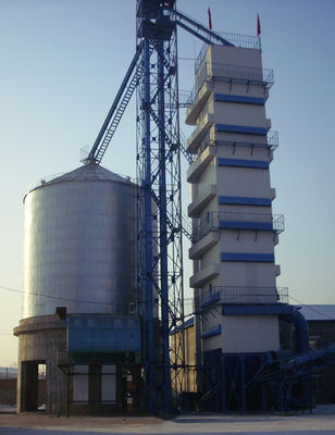 Goede prijs Ononderbroken Type 200 Ton Ruwe Paddy Dryer Tower For Grain-Opslag online