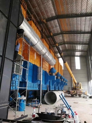 Warmluchtspraken Indirecte verwarming 500 ton Big Paddy Hull Burner met maximale caloriewaarde